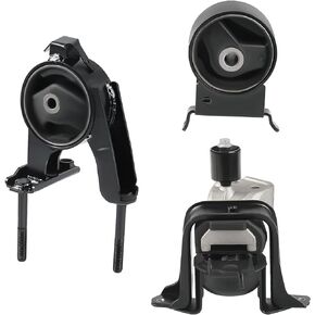 JDMON 3Pcs Engine Mount Trans Motor Mount Kit Replacement for 2000-2005 Toyota Echo 1.5L Manual Transmission, 2004 2005 2006 Scion xA xB 1.5L Compatible with A7228 A7260 A7288