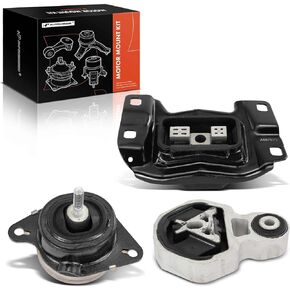 A-Premium 3PCS Engine Motor Mount Transmission Mount and Torque Strut Mount Kit Compatible with Ford Explorer 2012 2013 2014 2015, 2.0L, Replace# BB5Z6068B, BB5Z6038G
