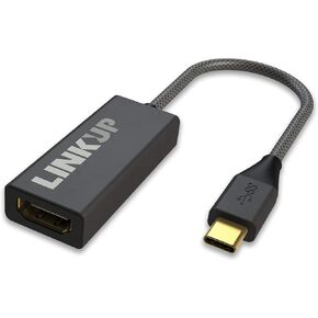 LINKUP - USB-C to HDMI 2.0 Adapter - 4K 60hz Dongle Connector Compatible with Thunderbolt 3 MacBook Pro 2018 iPad Pro Surface Book 2 S9 / S8 Dell XPS 13/15 Pixelbook