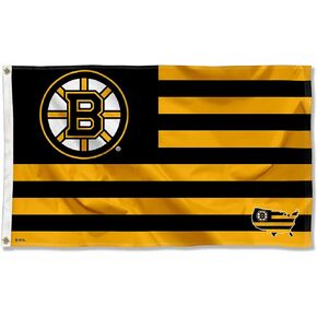 Boston Bruins American Nation 3x5 Flag