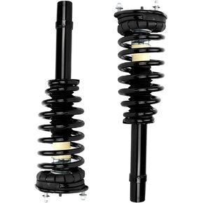 PHILTOP Front Struts Shock for Optima 2001 2002 2003 2004 2005 2006, Sonata 2000 2001 2002 2003 2004 2005, Shock Absorber 171417 * 2, Struts with Coil Spring SAA052 2 Pcs