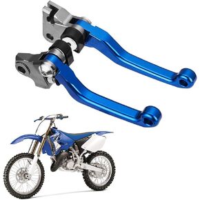 ISSYZONE Dirt Bike Brake CNC Clutch Levers Compatible with YZ125 YZ250 15-23 YZ250F 09-23 YZ125X 17-23 YZ250X 16-23 YZ450F 09-23 YZ250FX 20-23 YZ450FX 19-23 Blue