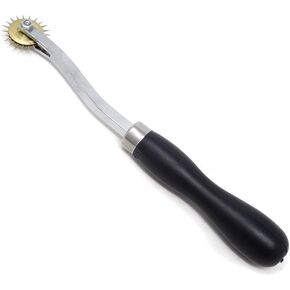 Honbay 4mm Leather Paper Cloth Sewing Overstitch Wheel Tool