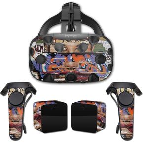 MightySkins Skin Compatible With HTC Vive Full Coverage - Olive Eyes | Protective, Durable, and Unique Vinyl Decal wrap cover | Easy To Apply, Remove, and Change Styles | Made in the USA