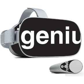 MightySkins Skin Compatible with Oculus Go Mobile VR - Genius | Protective, Durable, and Unique Vinyl Decal wrap Cover | Easy to Apply, Remove, and Change Styles | Made in The USA
