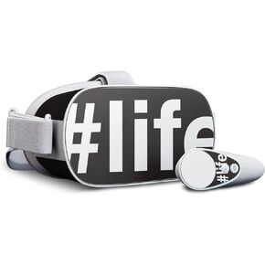 MightySkins Skin Compatible with Oculus Go Mobile VR - Life | Protective, Durable, and Unique Vinyl Decal wrap Cover | Easy to Apply, Remove, and Change Styles | Made in The USA