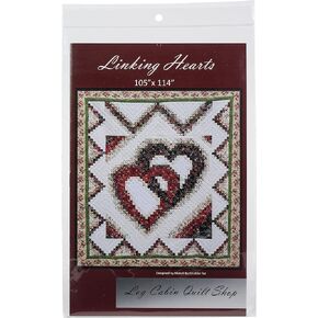 Rachel's Of Greenfield Quilt Pattern, Linking Hearts, Full Size