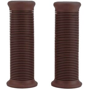 Aramox Motorcycle Handlebar Grips,2Pcs 22mm Universal Vintage Motorcycle Handlebar Grips Throttle Handle Bar Ends