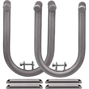 Universal Shock Hoop Kit for Toyota Pickup 1979-1995, 4Runner 1985-1995, Adjustable Tube Shock Hoops Towers for 12" to 14" Shocks