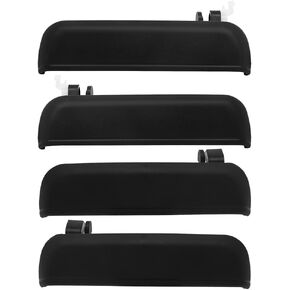 Exterior Door Handles,Front Rear Door Handles Driver Left Passenger Right Side,Replacement for 1995-1998 for Toyota for Tercel,4pcs Black Handles Replace