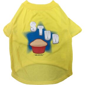 Pets First "Stud Muffin" Pet Tee Shirt, Small