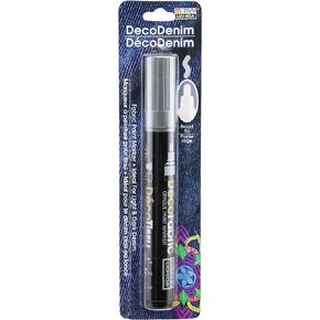Uchida of America DecoDenim Marker Denim Fabric Pen, Silver
