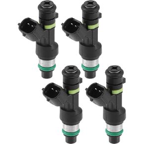 X AUTOHAUX 4 Pcs 16600-EN200 FBY2850 Fuel Injector for Nissan Sentra 2007-2012 for Nissan Qashqai 2007-2014 for Nissan NV200 2013-2017 1.8L 2.0L 2.5L