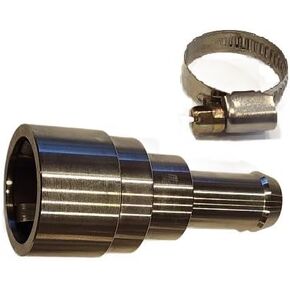 UPGRADED STAINLESS STEEL Heater Core Coolant Hose Connector FITS: 1998-2014 Chevrolet Silverado/GMC Sierra 1500 2500 3500 Tahoe Suburban Cadillac Escalade Yukon Avalanche Express/Savana 2500 3500 4500