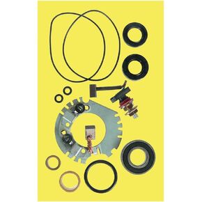 DB Electrical SMU9104 Starter Kit Brushes Parts Bearing Compatible With/Replacement For Honda ATV 250 /Kawasaki Motorcycle 700 750 600 /Suzuki Motorcycle 250 1150 450 500 550 750 /Yamaha ATV 350