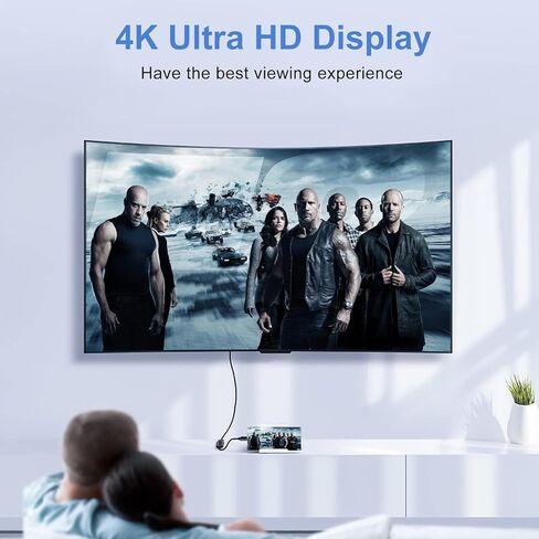 محول USB-C إلى HDMI 4K@60 هرتز R، محول Thunderbolt 3/4 إلى HDMI، محول HDMI إلى USB-C، متوافق مع MacBook Pro/Air 2022، iPad Pro، Surface Laptop 4/3، Dell XPS، Galaxy in Kuwait