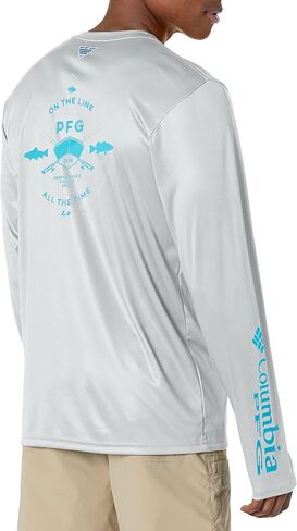 Columbia Men's Terminal Tackle PFG on The Line Long Sleeve in Saudi Arabia