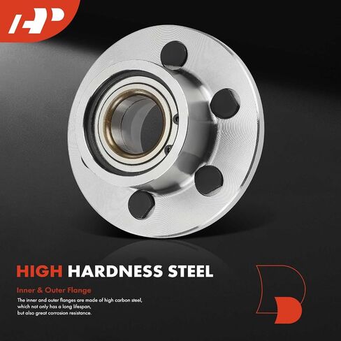 A-Premium Front Wheel Bearing and Hub Assembly with 6-Lug Compatible with Dodge Dakota 1997-2004, Durango 1999-2003, RWD & 2-Wheel ABS Only in Saudi Arabia