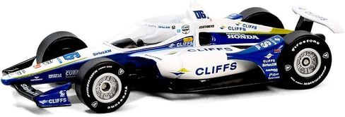 Greenlight 11602 2024 NTT IndyCar Series - #06 Helio Castroneves/Meyer Shank Racing, Cleveland-Cliffs 1/64 Scale Indy in Saudi Arabia
