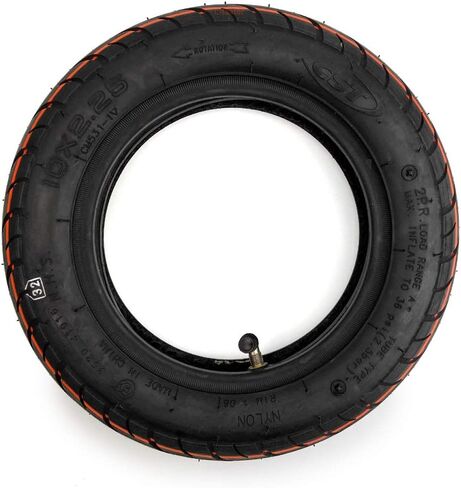 L-faster 10x2.25 CST Pneumatic Tyre and 10x2.0 Tube for 10 inch Electric Scooter Wheel Replacement Rubber Air Tire (Inner Tube) in Saudi Arabia