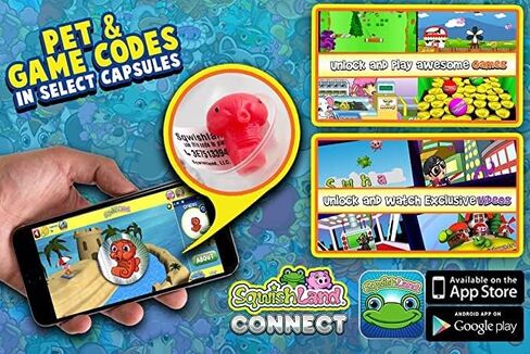 Squishy Animal Toys - 151 Mini Surprise Capsule Vending Box-Series1 | Perfect Party Favors, Pencil Toppers, Classroom Prizes, Collectible Toys for Kids in Saudi Arabia
