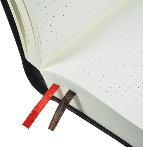 Littfun Bullet Dot Grid Journal Thick Leather Journals 320 Sheets Dotted Grid Paper Notebook (Dot Grid) in Saudi Arabia