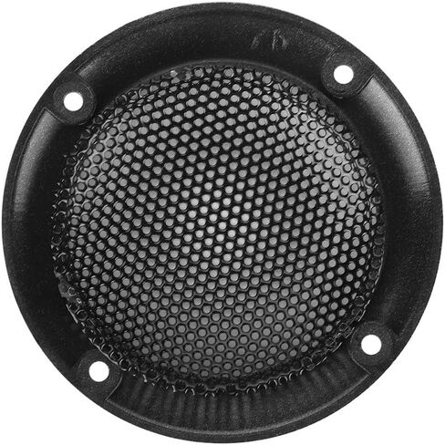 Decorative 2.5 11 2 Covers 2.5 Round Tweeter 3 Port Tube 1.5 2 Inch Speaker Decorative Steel Mesh Circle Car Speaker Protective Mesh Cover Black (Black) in Saudi Arabia