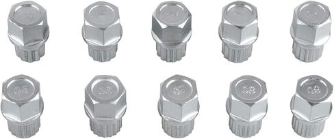 10 قطعة قفل عجلة الجوز مفتاح مجموعة مقابس متوافقة مع VW VAG in Kuwait