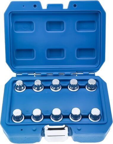 10 قطعة قفل عجلة الجوز مفتاح مجموعة مقابس متوافقة مع VW VAG in Kuwait