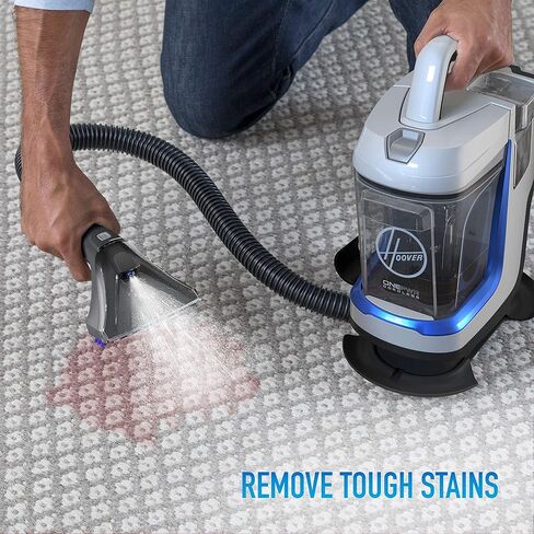 Hoover Onepwr Spotless Go Cordless Carpet and Upholstery Spot Cleaner, Portable, Lightweight, BH12010, White in Saudi Arabia