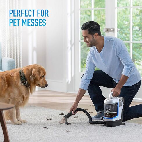Hoover Onepwr Spotless Go Cordless Carpet and Upholstery Spot Cleaner, Portable, Lightweight, BH12010, White in Saudi Arabia