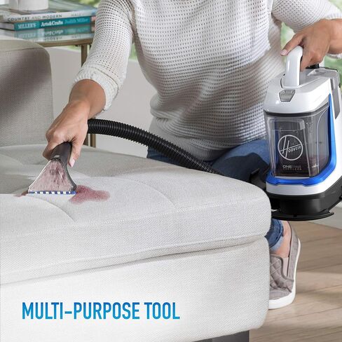 Hoover Onepwr Spotless Go Cordless Carpet and Upholstery Spot Cleaner, Portable, Lightweight, BH12010, White in Saudi Arabia