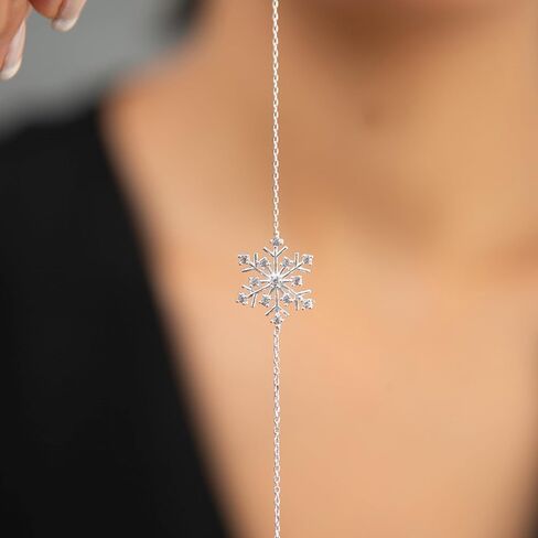 925 Sterling Silver Bracelet for Women Bangle | Cubic Zirconia Stone Dainty Chain Jewelry | Womens Girls Teens Gift Set for Your Love in Saudi Arabia