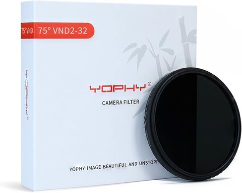 مرشح SONGING YOPHY 82 مم MRC VND2-32 هو مرشح كثافة محايدة لعدسة الكاميرا المتغيرة يستخدم في التصوير الفوتوغرافي والفيديو in Kuwait