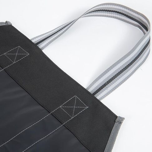 ShelterLogic 90418 20" Heavy-Duty Open Ended Water-Repellent Log Holder Firewood Carrier Bag, Black in Saudi Arabia