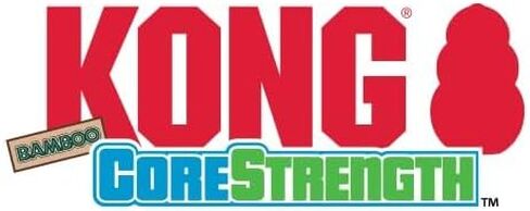 KONG CoreStrength Bamboo Bone - Dog Dental Chew Toy - Bamboo Dog Toy for Enrichment Play & Dental Care - with Raised Nubs & Texture for Teeth and Gum Cleaning - for Medium/Large Dogs in Saudi Arabia