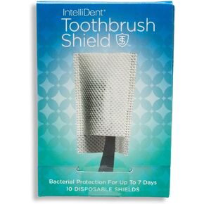 Toothbrush Shields - Pack of 10 Toothbrush Head Cover Caps - Breathable, Quick-Drying & Disposable - Perfect for Travel, Home & Office Use