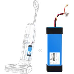 Lithium Battery Replacement Attachments for Tineco iFloor 3, Floor One S3 and Breeze Wet Dry Stick Cordless Vacuum Cleaner Mop Accessories Parts