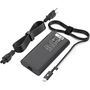 New Slim 130W USB C Charger for Dell Laptop Charger USB C,Dell USB-C 130W AC Adapter for Dell Precision 5550 5560 5570 3480 3581 5760 5770 Latitude 5540 5420 5520 XPS 15 9510 9575 9520 9500 in Kuwait