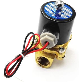 صمام الملف اللولبي الكهربائي 110 فولت تيار متردد/تيار مستمر، هواء مائي، 1/2 بوصة، NPT متوفر 2W-160-15 (AC110V - 1/2 بوصة) in Kuwait