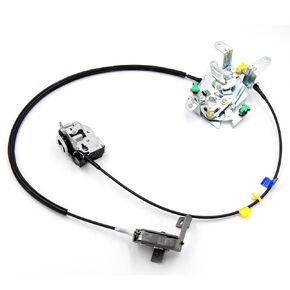 مزلاج قفل الباب الخلفي مع كابل جانب السائق الأيسر متوافق مع 1999-2007 Ford F250 F350 F450 F550 Super Duty مزالج القفل العلوي والسفلي يستبدل # 6C3Z-28264A01-A 6C3Z28264A01A in Kuwait