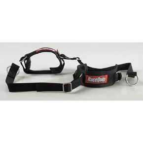 RaceQuip Non SFI Arm Restraints Pair Cuff Adjustable 2" Black 391002