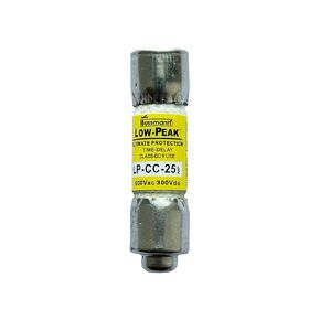 New OEM LP-CC-25 LP-CC-25A LP-CC 25A 600Vac Time Delay Fuse, Pack of 10