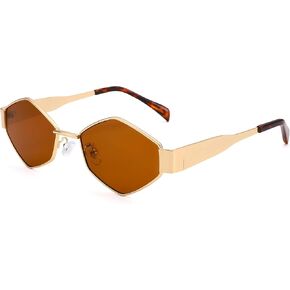 نظارات شمسية من Pro Acme Hexagon للنساء والرجال نظارات شمسية كلاسيكية للحماية من الأشعة فوق البنفسجية 400 in Kuwait