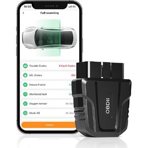 أداة تشخيص الماسح الضوئي ZMOON ZM401 Bluetooth Obd2، قارئ رمز السيارة obdii/eobd مع إعادة الضبط، أداة المسح التشخيصي BT5.4 لجميع السيارات بعد عام 1996 in Kuwait