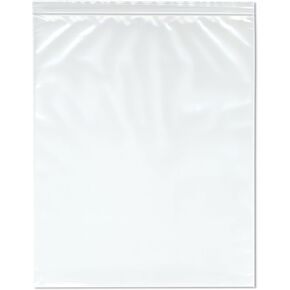 Plymor 13" x 16" (Pack of 100), 4 Mil Heavy Duty Zipper Reclosable Plastic Bags