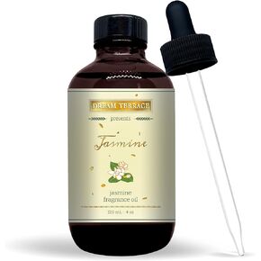 Gardenia Fragrance Oil 4oz with a Glass Dropper for Diffuser | Kosher Certified, Vegan Certified, and GMO-Free Verified. Made in USA - (Pack of 1)