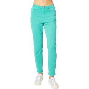 Judy Blue Aquamarine Slim Fit Jeans Flattering Slender it 88689
