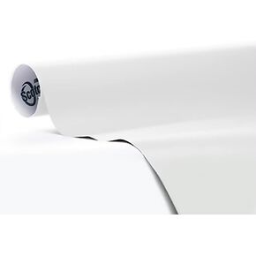 3M 1080 Satin White Air-Release Vinyl Wrap Roll (1/2ft x 5ft)