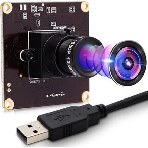 High Frame Wide Angle USB Camera Module for Laptop 1080P Mini USB2.0 Webcam Board High Speed 260fps 120fps 60fps USB with Camera PC Industrial Embedded Lightburn Camera for Computer Raspberry Pi